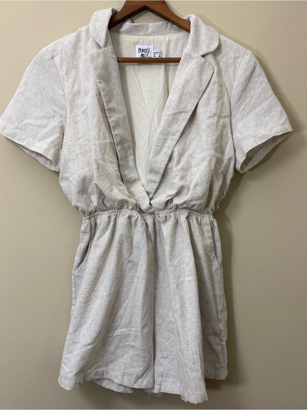 Cream Princess Polly Turin Romper